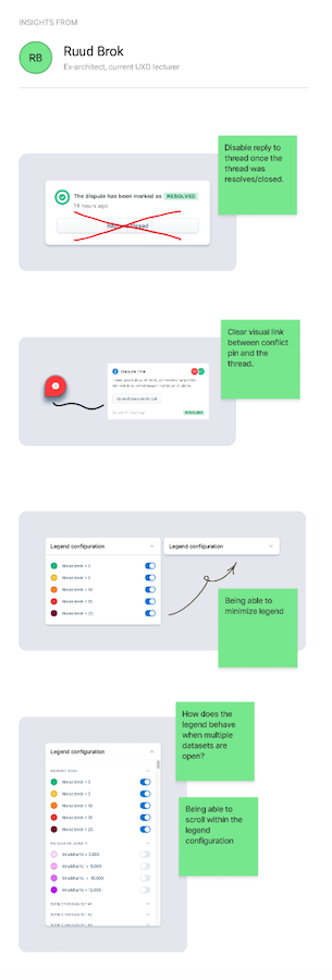 Insights card from user test 2